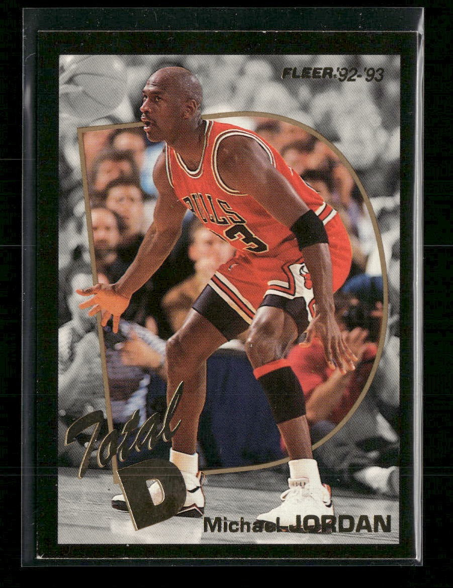 1992-93 Fleer Total D Michael Jordan #5