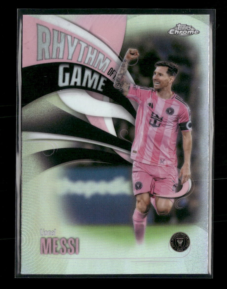2026 Topps Chrome MLS Rhythm of the Game Lionel Messi #RG-10