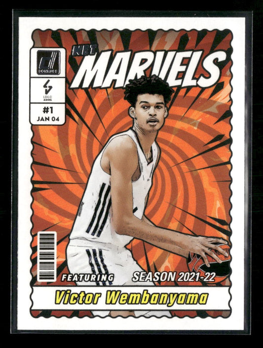 2023-24 Donruss EuroLeague Net Marvels Victor Wembanyama #1