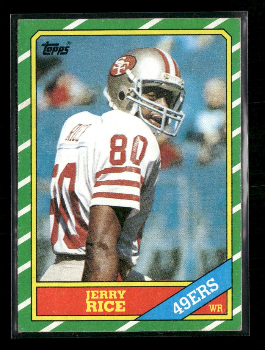 1986 Topps Jerry Rice RC #161