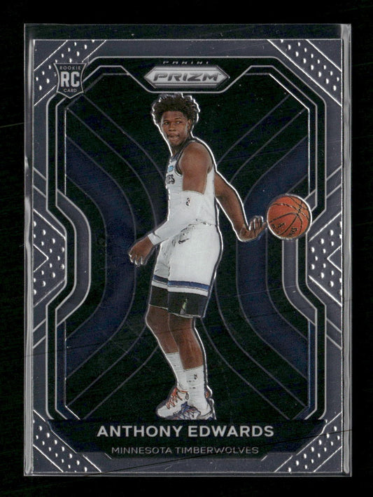 2020-21 Panini Prizm Anthony Edwards RC #258