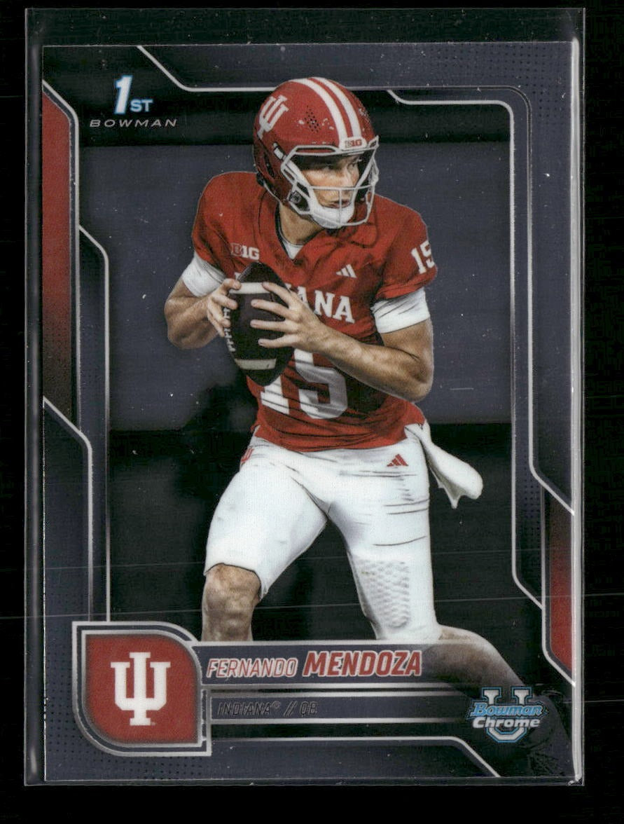 2025 Bowman University Chrome Fernando Mendoza #109