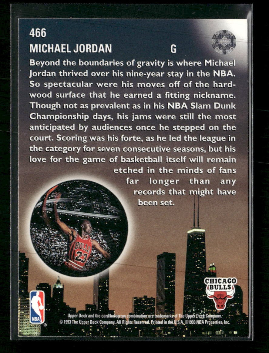 1993-94 Upper Deck Michael Jordan #466