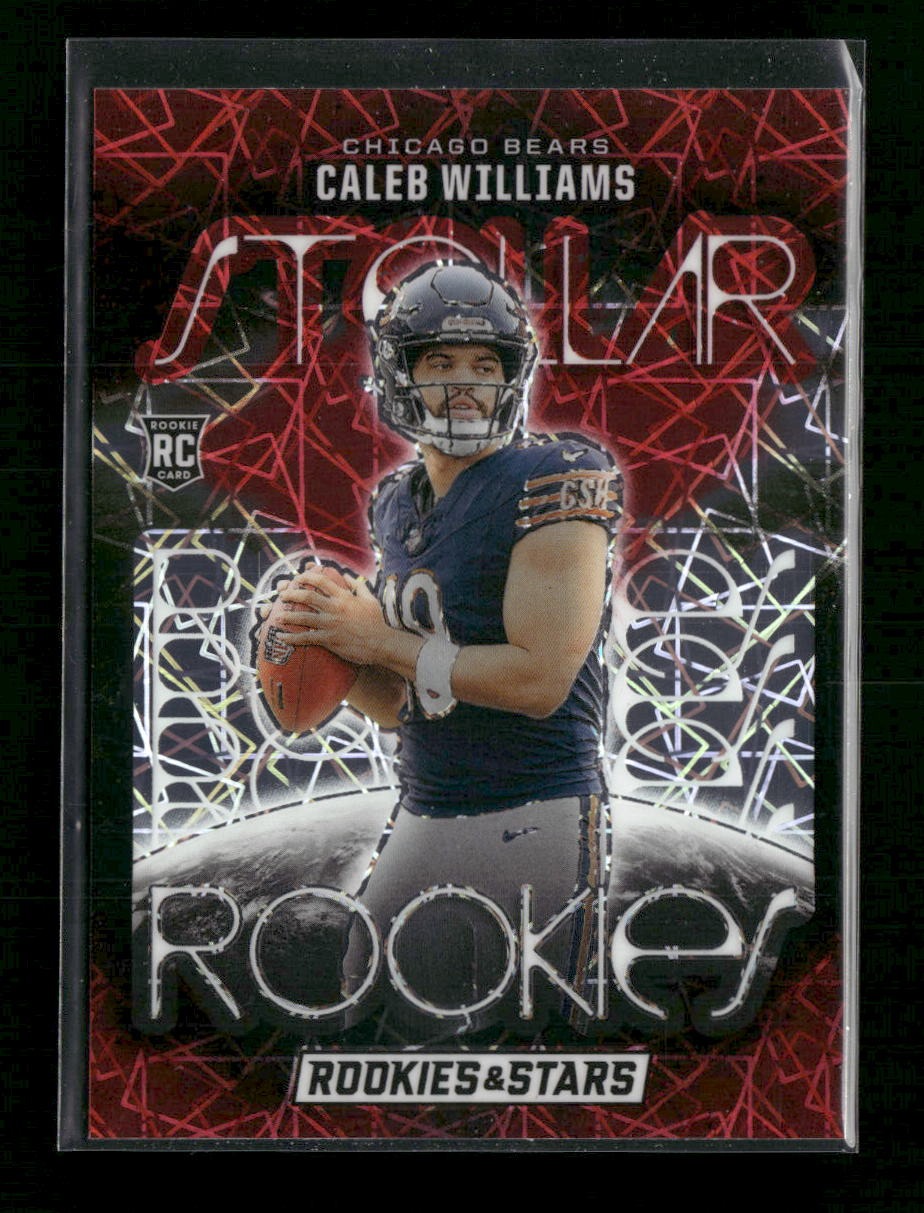 2024 Panini Rookies & Stars Stellar Rookies Longevity Caleb Williams #SR-CWS