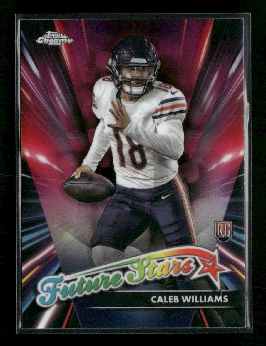 2024 Topps Chrome Future Stars Pink Refractor Caleb Williams #FS-1