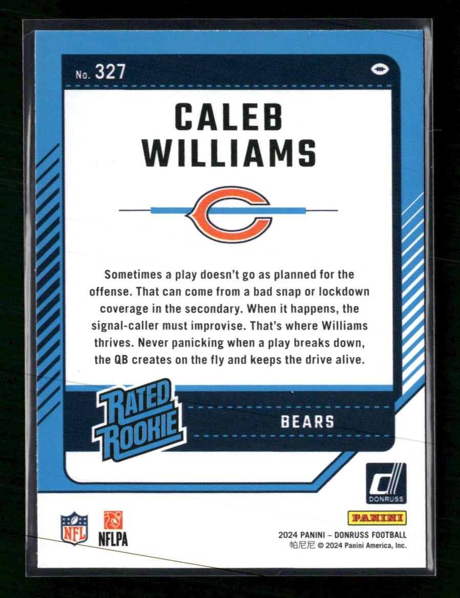 2024 Donruss Press Proof Blue Caleb Williams RC #327