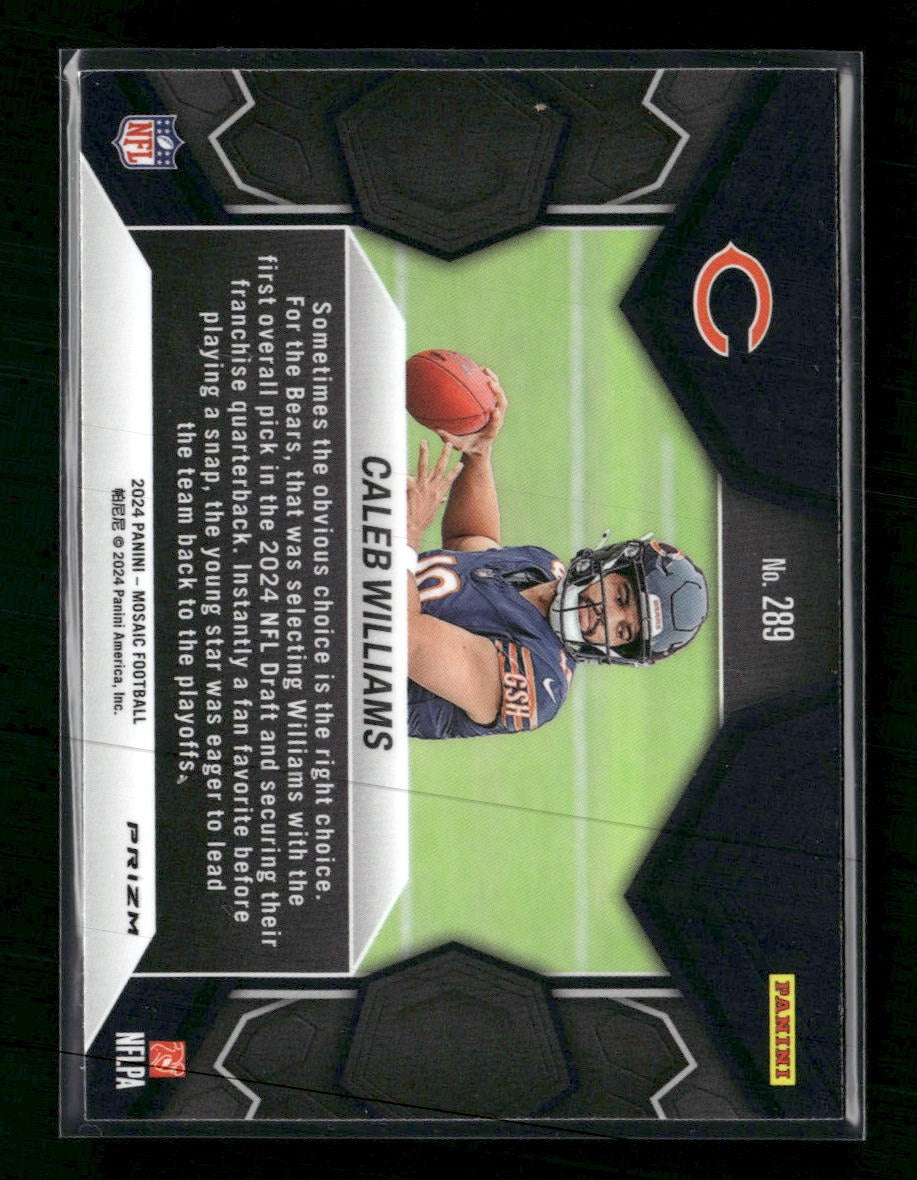 2024 Panini Mosaic Silver Caleb Williams #289
