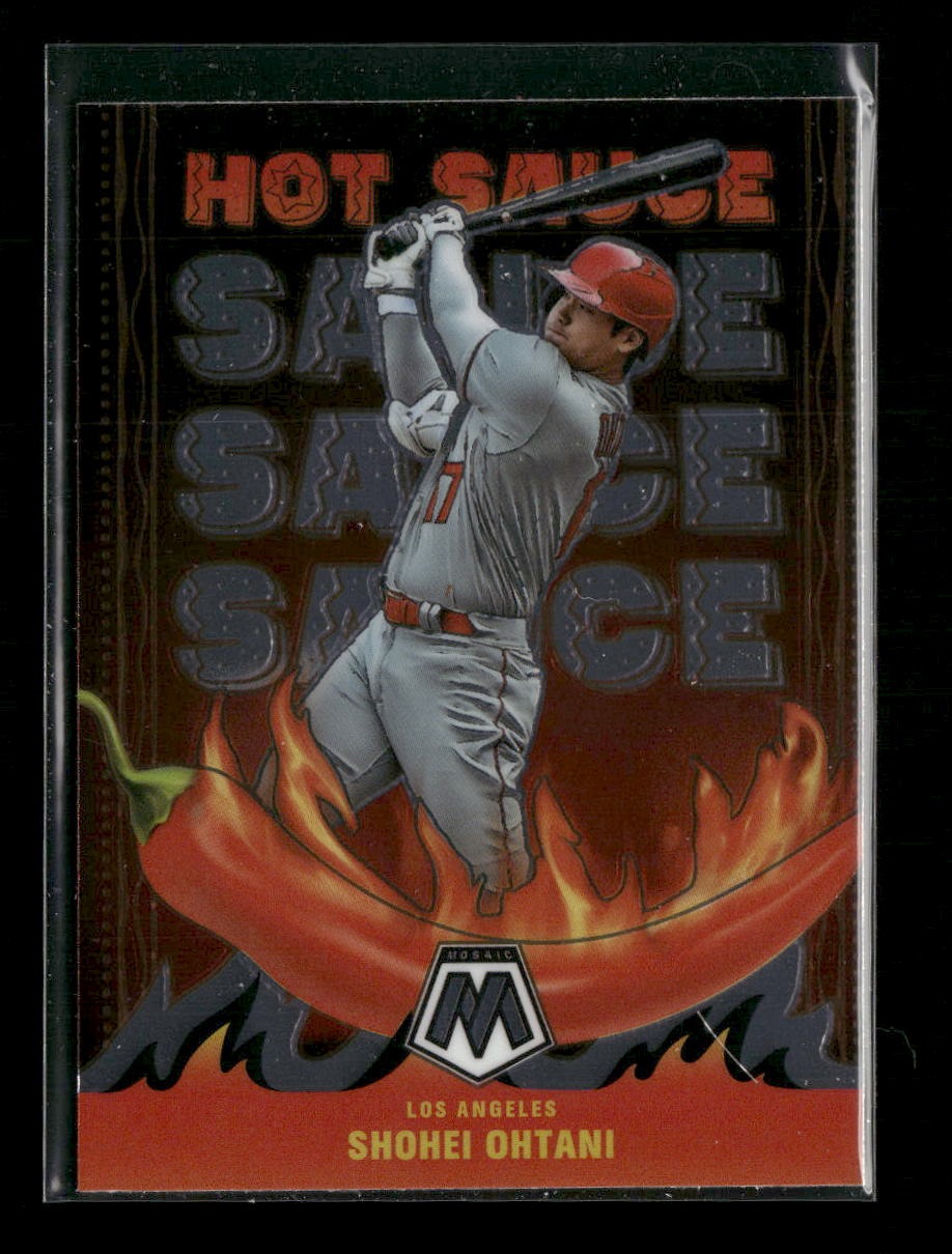 2022 Panini Mosaic Hot Sauce Shohei Ohtani #HS-6