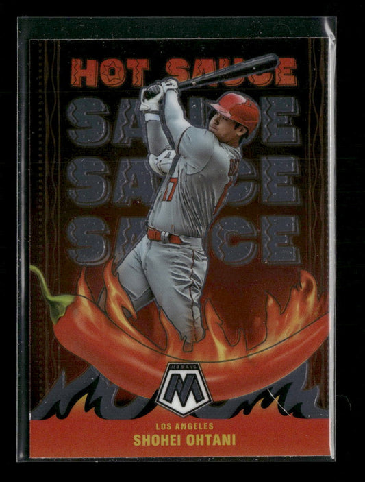 2022 Panini Mosaic Hot Sauce Shohei Ohtani #HS-6