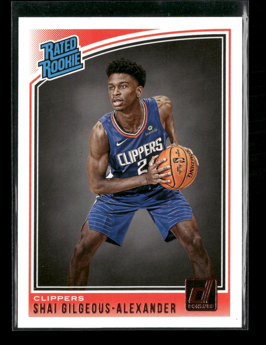 2018-19 Donruss Shai Gilgeous-Alexander RC #162