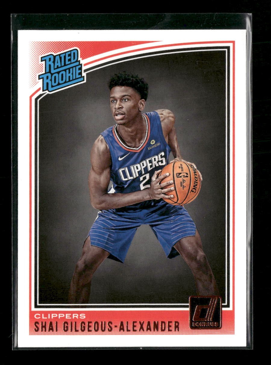 2018-19 Donruss Shai Gilgeous-Alexander RC #162