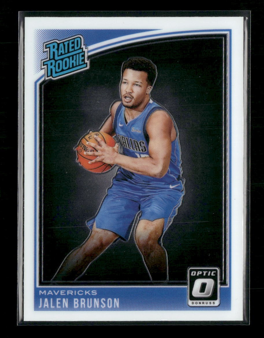 2018-19 Donruss Optic Holo Jalen Brunson RC #179