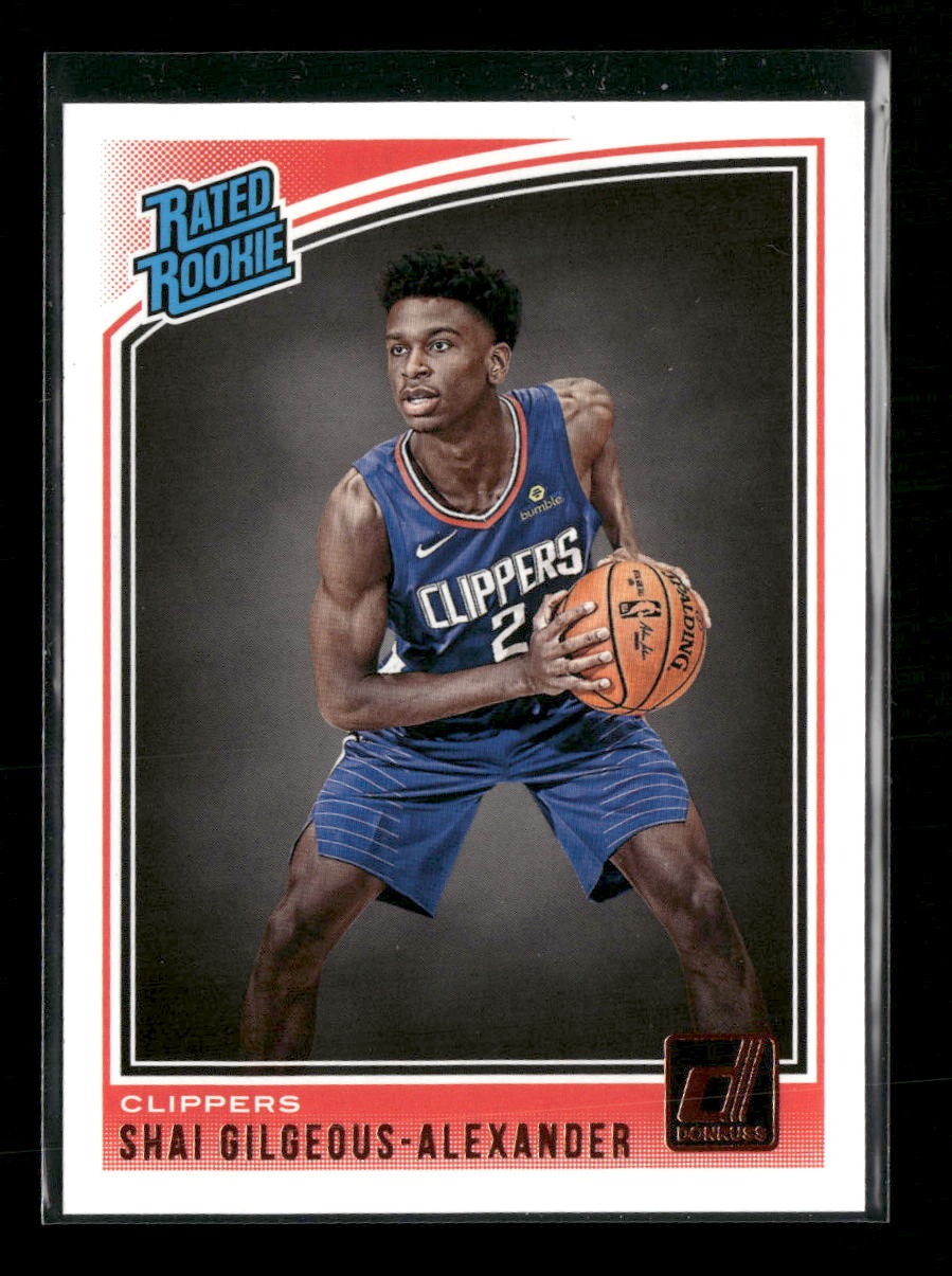 2018-19 Donruss Shai Gilgeous-Alexander RC #162