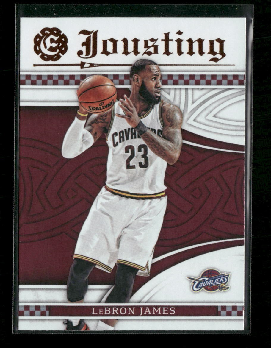 2016-17 Panini Excalibur Jousting LeBron James #1