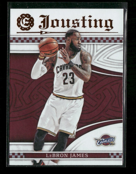 2016-17 Panini Excalibur Jousting LeBron James #1