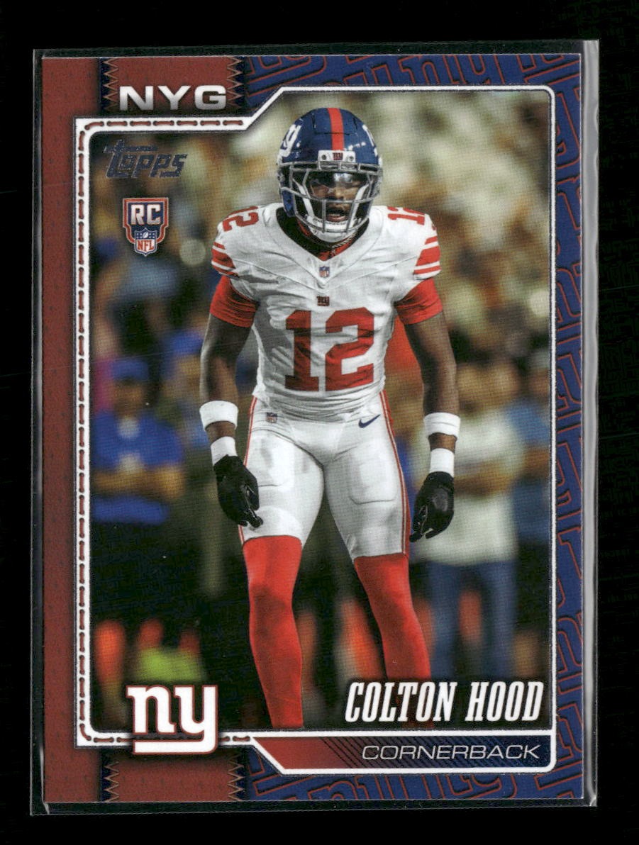2026 Topps Flagship Team Color Border Variations Colton Hood RC #381