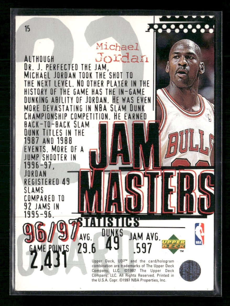 1997-98 Upper Deck UD3 Michael Jordan #15