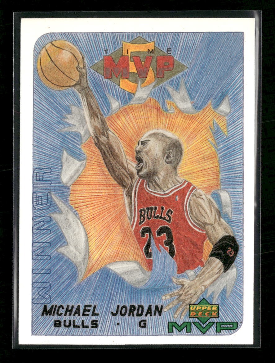 1999-00 Upper Deck MVP Draw Your Own Trading Card Winner Michael Jordan #W30