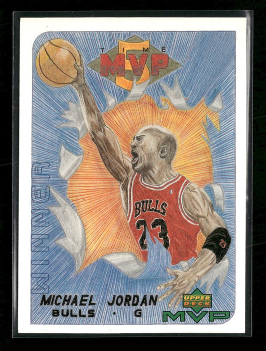 1999-00 Upper Deck MVP Draw Your Own Trading Card Winner Michael Jordan #W30
