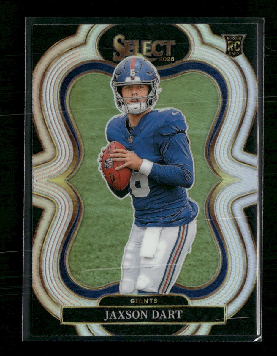 2025 Panini Select Silver Prizm Jaxson Dart #393