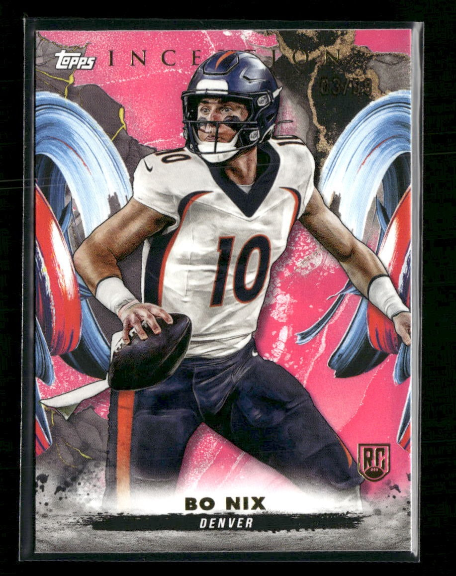 2024 Topps Inception Magenta Bo Nix RC #/99 #161