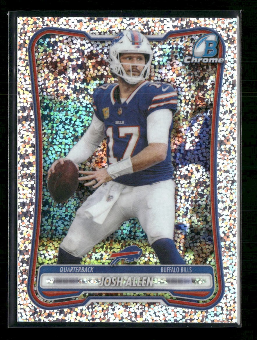 2026 Bowman Chrome Speckle Josh Allen #BCV-10