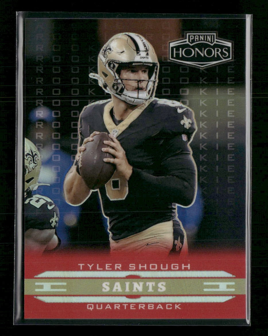 2025 Panini Honors 2002 Honors Rookies Red Tyler Shough #/35 #7