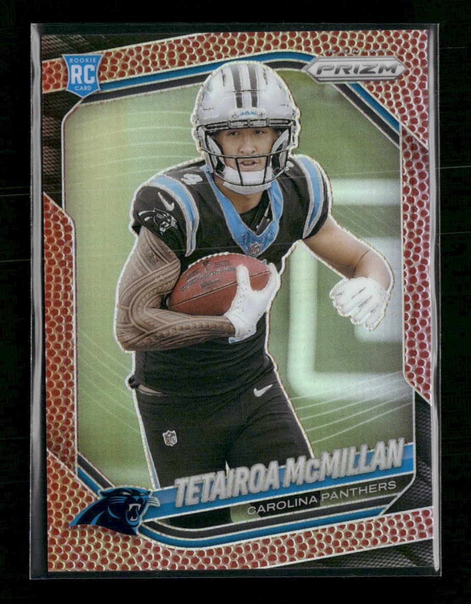 2025 Panini Prizm Pigskin Tetairoa McMillan #/180 #311