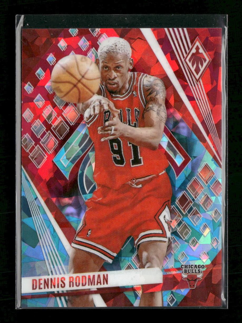 2023-24 Panini Phoenix Fire and Ice Dennis Rodman #/25 #142