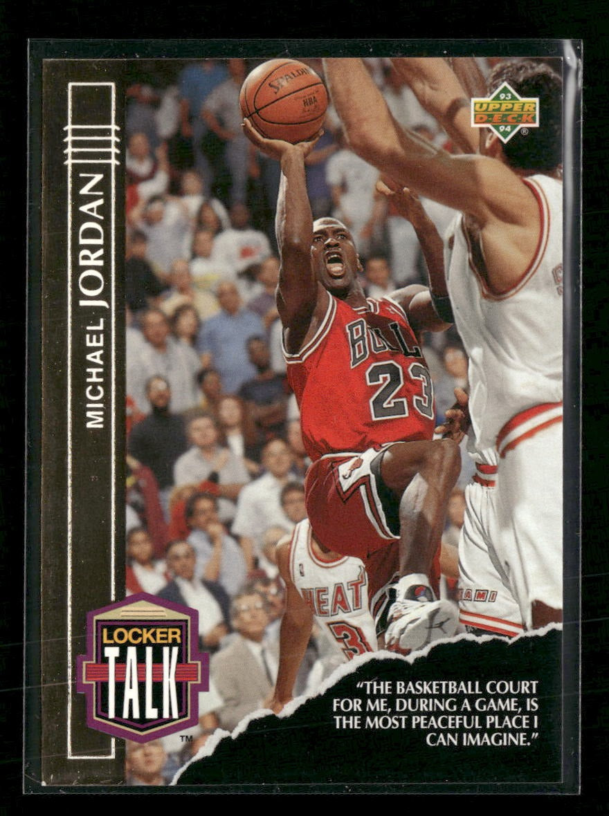 1993-94 Upper Deck Locker Talk Michael Jordan #LT1