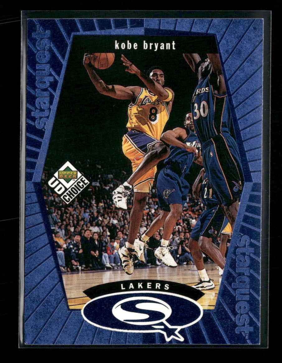 1998-99 UD Choice StarQuest Blue Kobe Bryant #SQ13