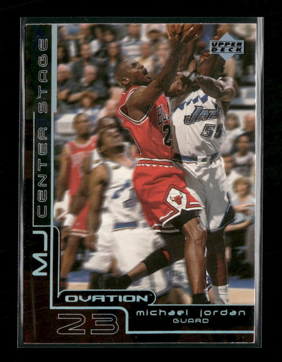 1999-00 Upper Deck Ovation MJ Center Stage Michael Jordan #CS14