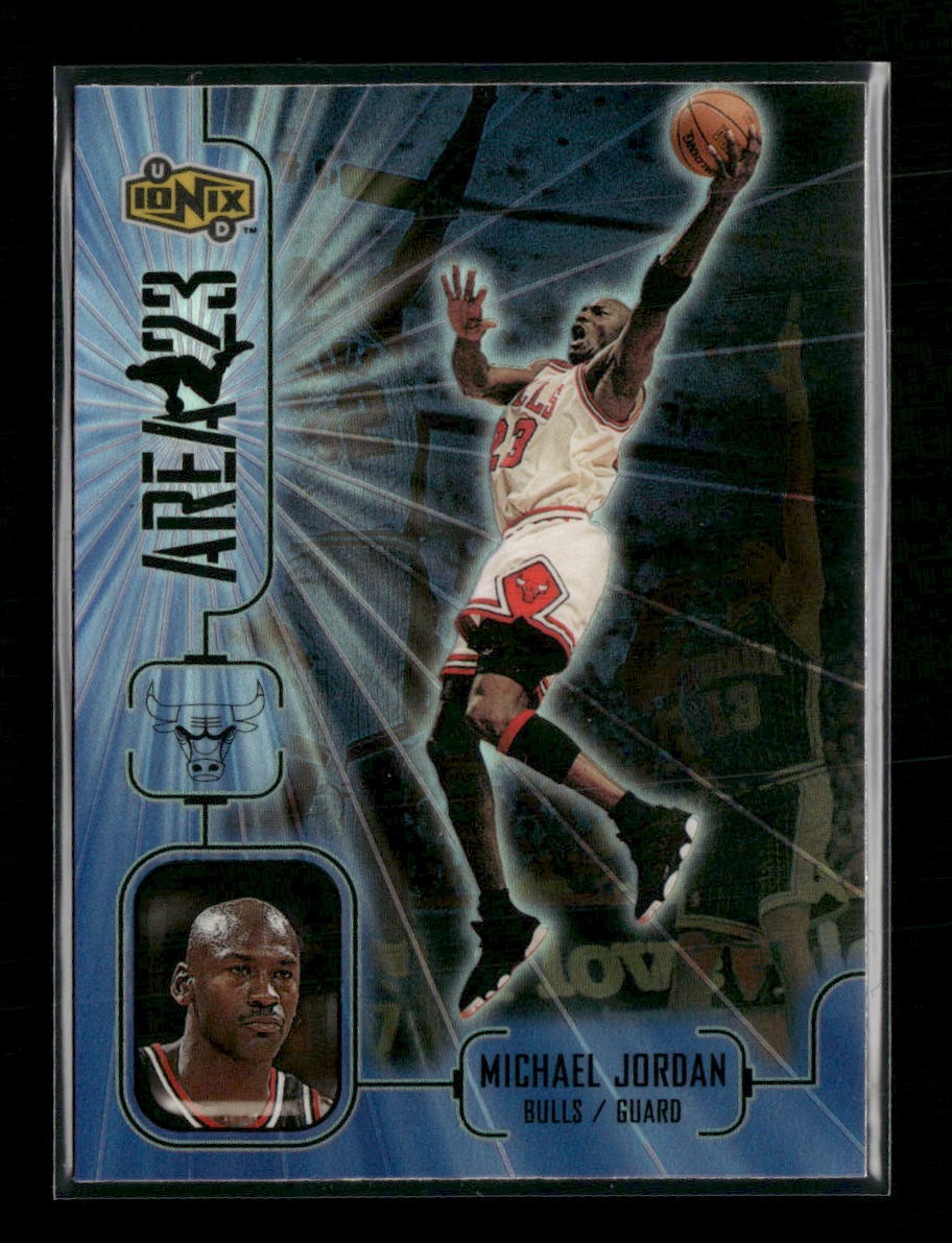 1998-99 Upper Deck Ionix Area 23 Michael Jordan #A4