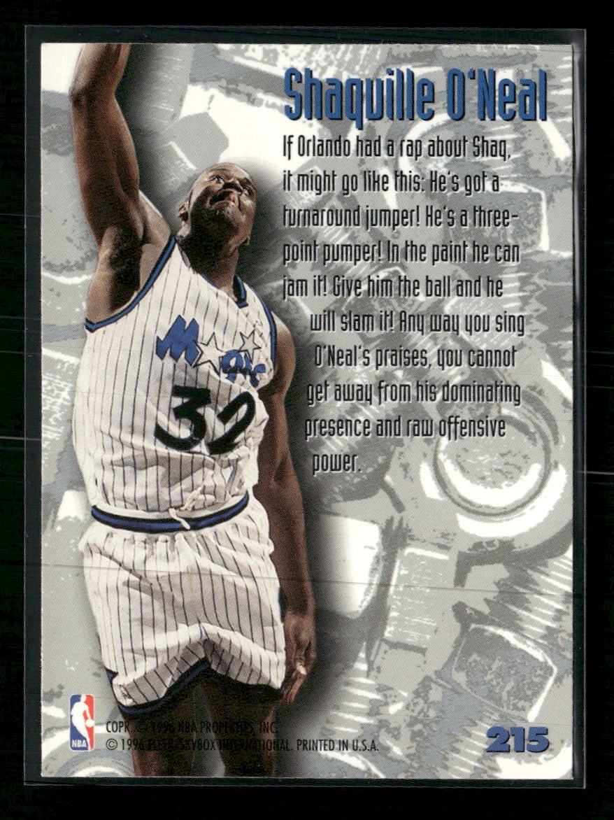 1995-96 Metal Shaquille O'Neal #215