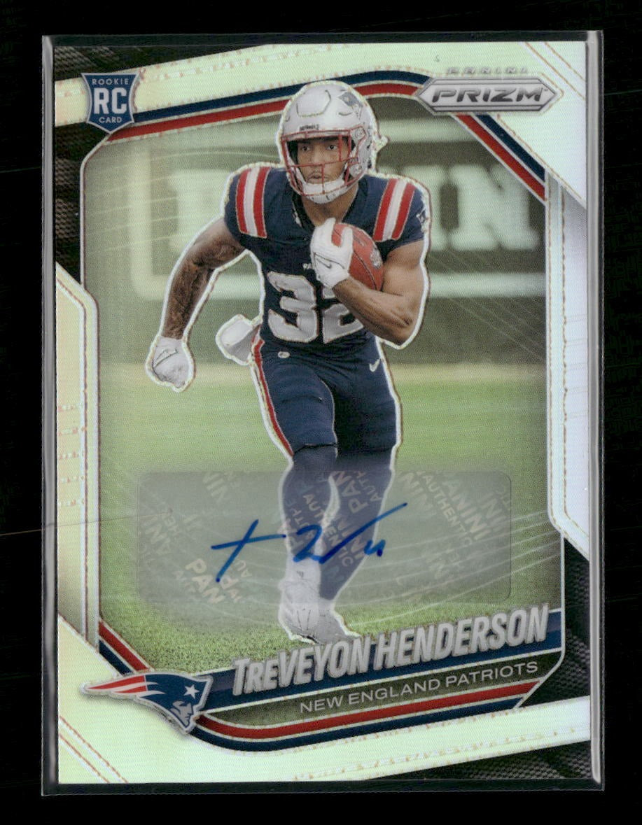 2025 Panini Prizm Silver TreVeyon Henderson #343