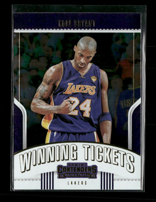 2018-19 Panini Contenders Winning Tickets Kobe Bryant #26