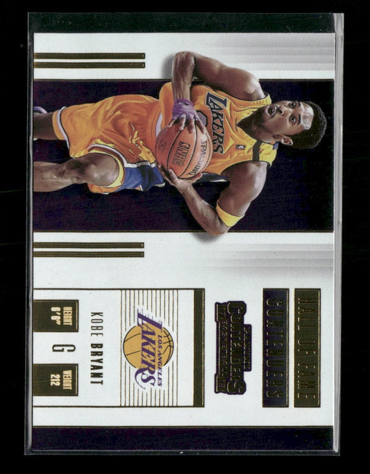 2017-18 Panini Contenders Hall of Fame Contenders Kobe Bryant #4