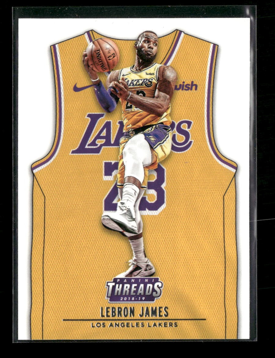 2018-19 Panini Threads LeBron James #175