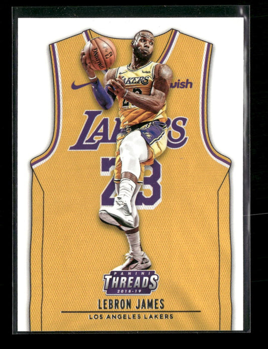 2018-19 Panini Threads LeBron James #175