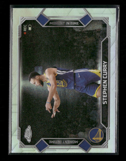 2025-26 Topps Chrome Update Moment In Time Stephen Curry #MT-2