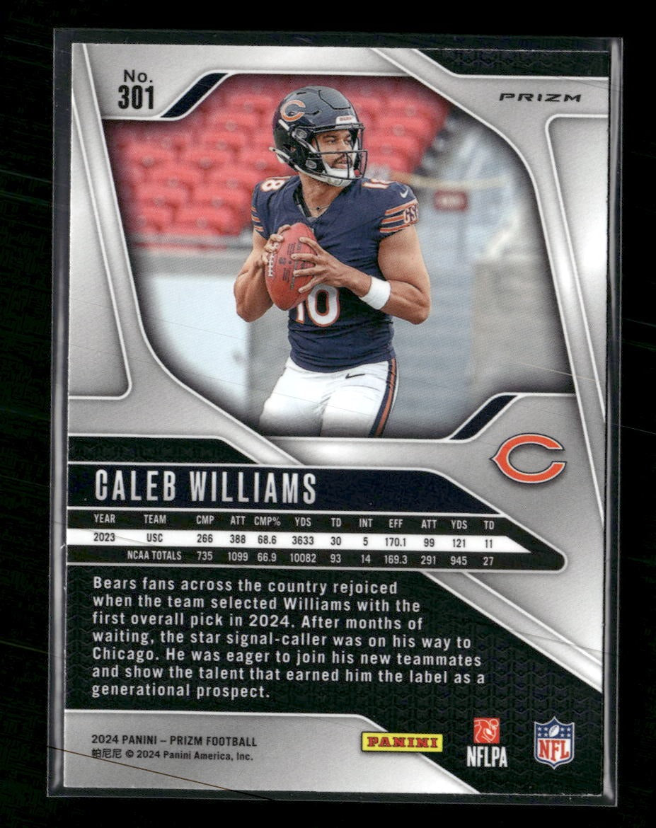 2024 Panini Prizm Disco Caleb Williams RC #301
