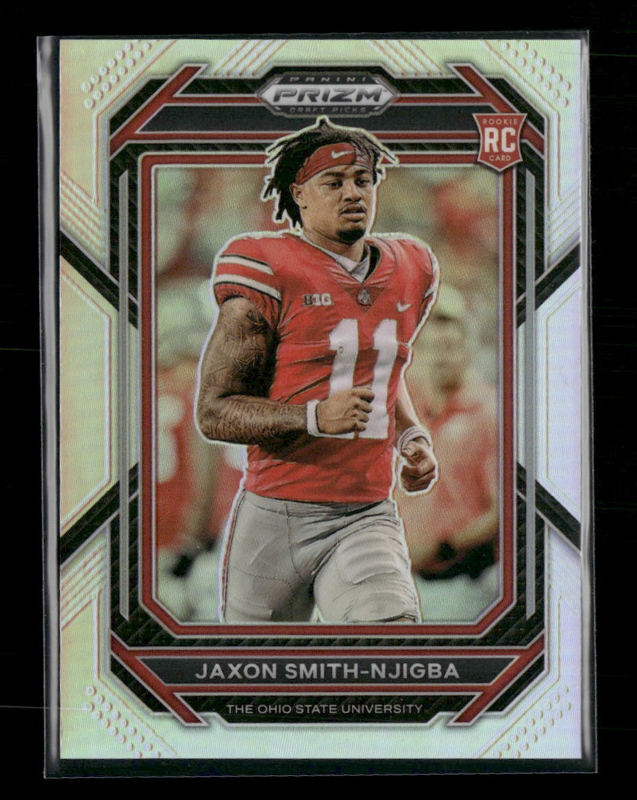 2023 Panini Prizm Draft Picks Prizm Silver Jaxon Smith-Njigba #135