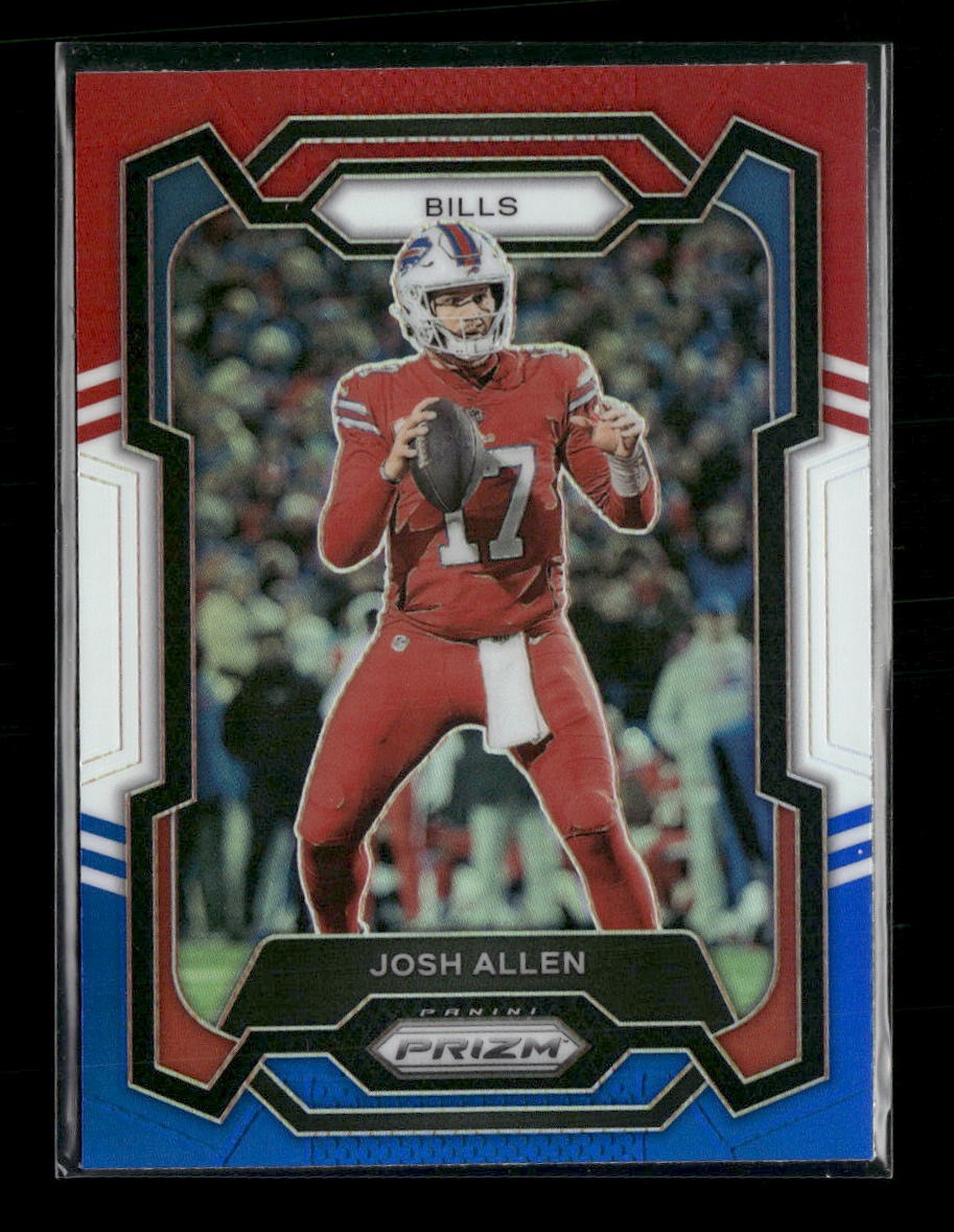 2023 Panini Prizm Red White and Blue Josh Allen #32