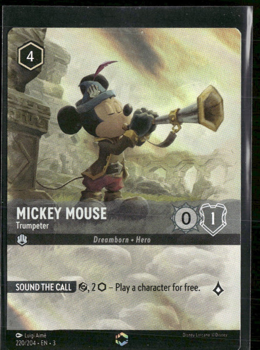 Into the Inklands Mickey Mouse Foil Enchanted #220/204
