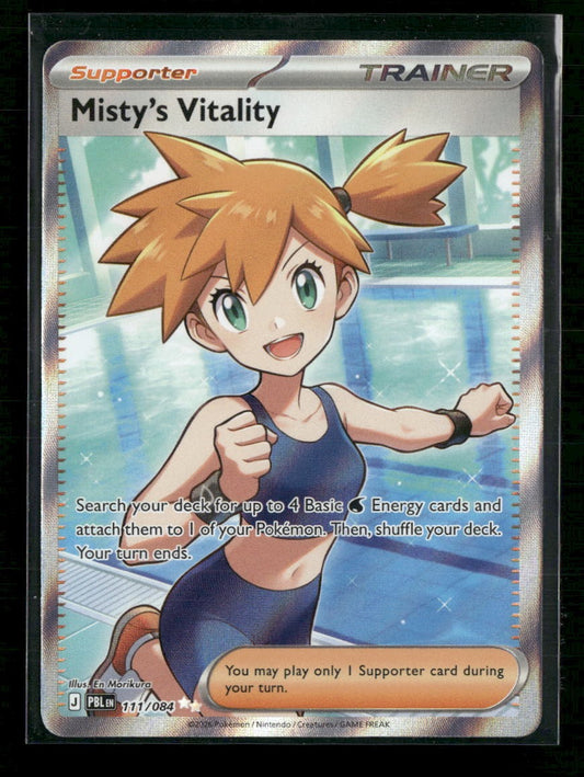ME05: Pitch Black Misty's Vitality #111/084