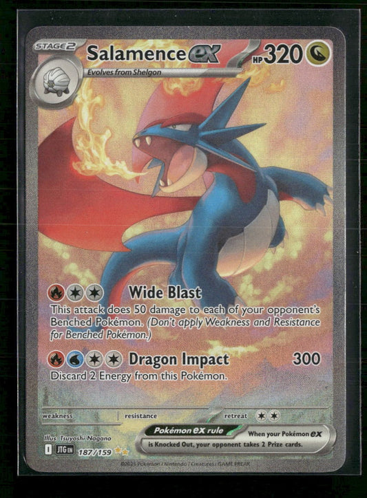 SV09: Journey Together Salamence ex #187/159