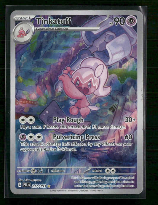 SV02: Paldea Evolved Tinkatuff #217/193