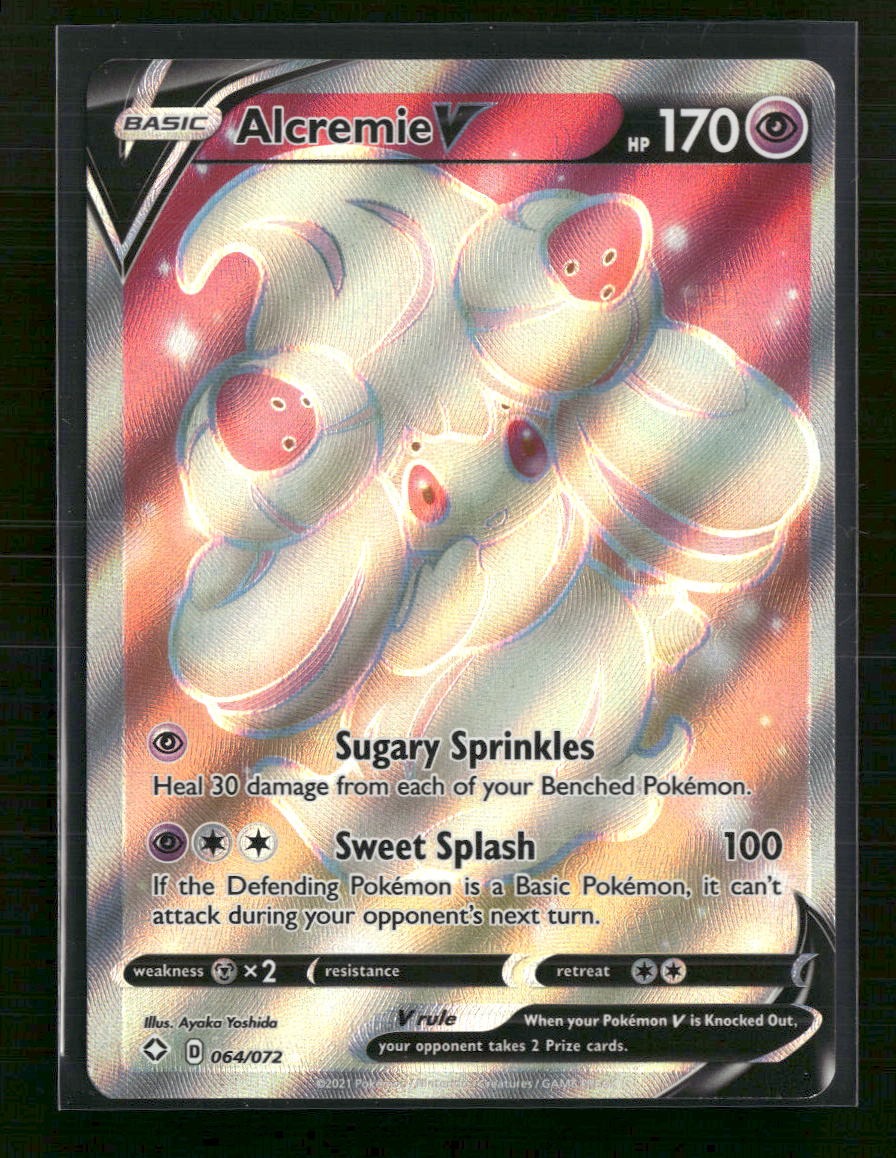 Shining Fates Alcremie V (Full Art) #064/072