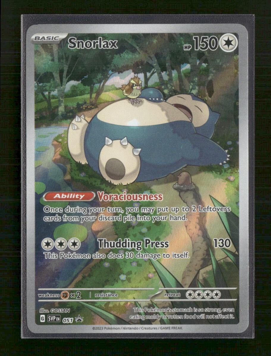 SV: Scarlet & Violet Promo Cards Snorlax #051