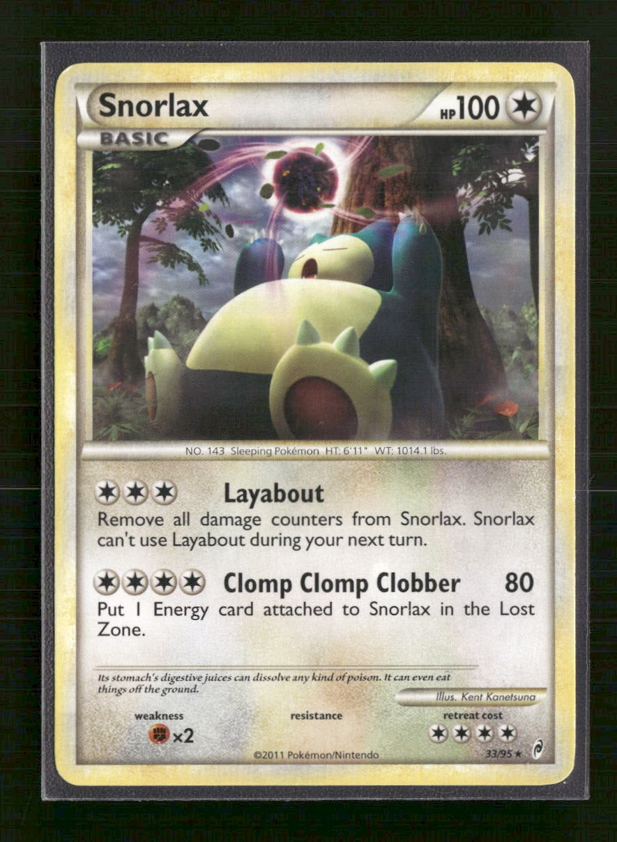 Call of Legends Snorlax #33/95